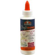 elmer's craft bond clear glue for fabric and paper, 4 oz logo