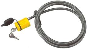 img 1 attached to 🔒 Обезопасьте свой велосипед с помощью замка Saris Bike Lock Cable, 8 футов, черный - максимальная защита для вашего велосипеда