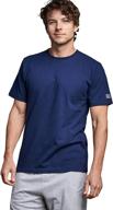 👕 midweight 100% cotton men's t-shirt by russell athletic logo