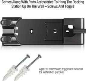 img 3 attached to 🔌 Enhance Your Vacuuming Experience with the ilovelife Replacement Docking Station Part Kit - Wall Mount Bracket for Dyson V6 DC34 DC35 DC58 DC59 Series Handhelds: A Must-Have Replenishment Vacuum Cleaner Accessory!