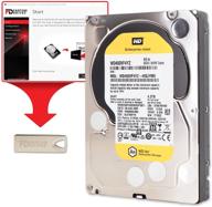 📁 fantom drives 4 тб wd (4.3 тб) обновление жесткого диска для предприятий 7200 об/мин, 3.5", sata 6.0 гб/с, 64 мб кэша с утилитой fd cloning на usb-флеш-накопителе (hdd4000pc-kit) логотип