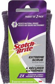 img 1 attached to Scotch Brite Extreme Scrub Scour Pack