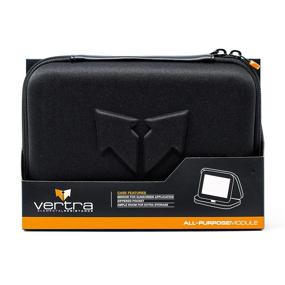 img 4 attached to 🧳 Vertra Dopp Kit: Semi-Hard Shell Toiletry Bag with Adjustable Mirror and Zipper Compartments - Carry On Size