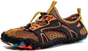 img 4 attached to 👣 MTINGZU Barefoot Women's Shoes: Optimal for Sailing, Walking, Kayaking, and Athletic Activities