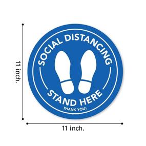 img 2 attached to Pack Circle Distancing Commercial Hospitals