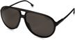 carrera 237 black grey shaded men's accessories in sunglasses & eyewear accessories logo