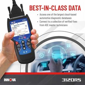img 1 attached to 🔍 Innova 3120RS Code Scanner: Professional OBD2 Scanner & Smog Test Scan Tool with ODB1 Adapters & RepairSolutions2 App