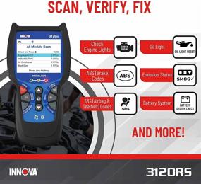 img 3 attached to 🔍 Innova 3120RS Code Scanner: Professional OBD2 Scanner & Smog Test Scan Tool with ODB1 Adapters & RepairSolutions2 App