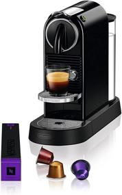 img 1 attached to ☕ Превосходная кофемашина Nespresso CitiZ Original от De'Longhi в элегантном черном дизайне - откройте идеальный кофейный опыт!