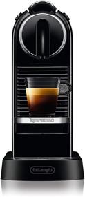 img 2 attached to ☕ Превосходная кофемашина Nespresso CitiZ Original от De'Longhi в элегантном черном дизайне - откройте идеальный кофейный опыт!