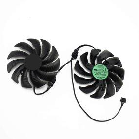 img 1 attached to Cavabien Graphics Card Cooler: 88MM Вентилятор T129215SU TPLD9210S12HH с 4-контактным подключением для Gigabyte GTX 1050 1060 1070 960 RX 470 480 570 580 (FanAA)