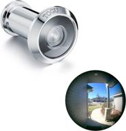 🔍 togu tg3016ng-cp solid brass ul listed hd glass lens door viewer peephole - polished chrome finish for 1-3/8" to 2-1/6" doors logo