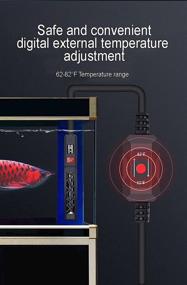 img 2 attached to Affordable 300 Watt Digital Aquarium Heater for Fish Tank by SOUTH SHORE RETAIL, LLC - Fits Tanks from 10 to 125 Gallons - Available on Amazon!