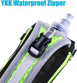 img 1 attached to 🏃 LX LERMX Quick Grip Chill Handheld Water Bottle for Running - 17 oz Soft Handheld Water Bottle with Hand Strap Hydration Pack