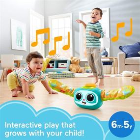img 3 attached to 🌟 Fisher-Price Rollin' Rovee: Engaging Interactive Toy for Kids 6 Months to 5 Years with Music, Lights, and Educational Content