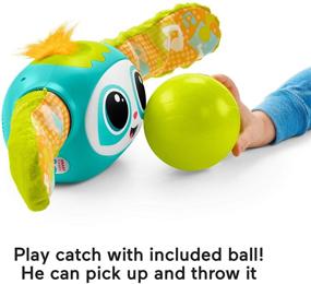 img 1 attached to 🌟 Fisher-Price Rollin' Rovee: Занимательная интерактивная игрушка для детей от 6 месяцев до 5 лет с музыкой, светом и образовательным контентом