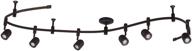 🔆 catalina lighting 21903-000 6-light integrated led flex track ceiling light, bulbs included 96&#34;, oil rubbed bronze - transitional design логотип