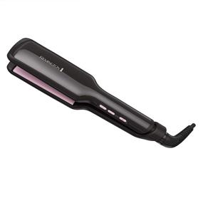 img 4 attached to 🔥 Remington S9520 Pro Pearl Ceramic Flat Iron, Hair Straightener with Digital Controls and 9 Heat Settings - Black/Pink