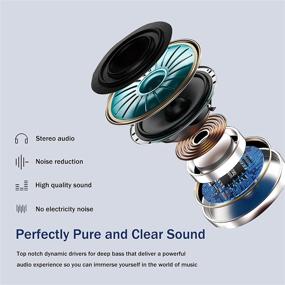 img 3 attached to AILZPXX Earbuds 3.5mm with Mic for Samsung A12 A42 - HiFi Stereo Noise Isolating Headphones for Google Pixel 4a, iPhone 6S, Galaxy A52, and More