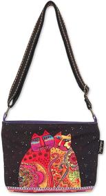 img 1 attached to Festive Felines Crossbody Shoulder Handbag