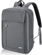 voova travel laptop backpack: slim waterproof tech back pack for men and women - fits 14-15.6 inch laptop logo