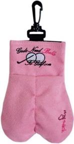 img 1 attached to 🎀 MySack Women's Golf Bag - Includes 2 Pink Golf Balls. The Ultimate Golf Ball Bag for Mother's Day, Birthdays, and More. Discover the Best Pink Golf Bags for Women, Ideal as a Golf Gag Gift.