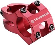 🚲 teyssor 31.8 stem: short handlebar stem for mountain bikes, road bikes, bmx, and fixies (available in black, red, blue, purple, gold, and green) logo