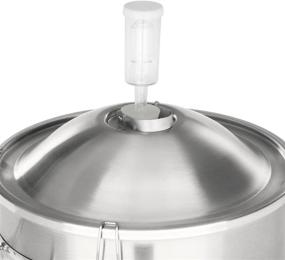 img 1 attached to 🍺 KLARSTEIN Maischfest Fermentation Kettle - Home Beer & Wine Brewing, 304 Steel, 7.9 Gallon (30L) Capacity, Includes Stainless Steel Fermentation Vials - Silver