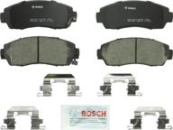 🔵 bosch bc1089 quietcast премиум керамические тормозные колодки для acura rdx и honda accord crosstour, cr-v, odyssey - набор передних дисковых тормозных колодок логотип