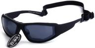 🕶️ uv400 protective motorcycle sports sunglasses safety ski goggles - supertrip logo