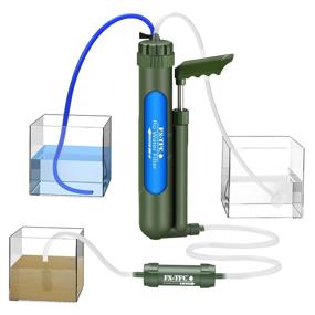 img 2 attached to FS-TFC Portable Reverse Osmosis Water Filter - Ultra-fine 0.0001 Micron Water Purification Device for Hiking, Camping, Travel, and Emergency Preparedness