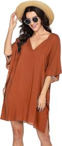 img 4 attached to 👙 Women's Beachwear: Ekouaer Swimsuit Cover Ups – Stylish Bathing Suit Coverups Dress for the Perfect Bikini Beach Tunic Look (S-XXL Sizes)