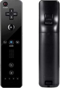 img 1 attached to 🎮 MOLICUI Wii Remote Controller 2 Pack - Black for Nintendo Wii/Wii U Console: Enhance Your Gaming Experience