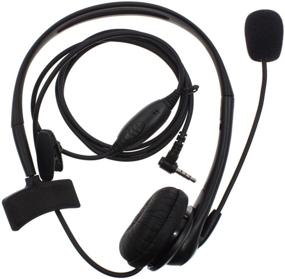 img 4 attached to 🎧 High-Quality KENMAX 1 Pin Overhead Earpiece Headset with Boom Mic for Yaesu VX-1R FT-50 VX-10 VX-110 VX-210 VXF-1 - Noise Cancelling Microphone Included