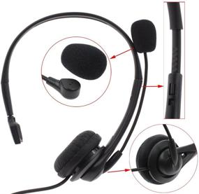 img 1 attached to 🎧 High-Quality KENMAX 1 Pin Overhead Earpiece Headset with Boom Mic for Yaesu VX-1R FT-50 VX-10 VX-110 VX-210 VXF-1 - Noise Cancelling Microphone Included