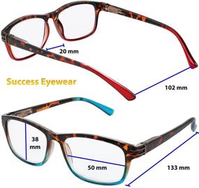 img 2 attached to 3 Pair Stylish Reading Glasses 👓 - Great Value Fashionable Men and Women Readers