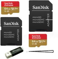 sandisk extreme memory sdsqxa2 064g gn6ma ремешок логотип