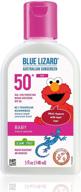 🦎 blue lizard baby mineral sunscreen spf 50 - 5 fl oz - zinc oxide, water resistant, uva/uvb protection - fragrance-free, unscented formula with smart technology - bottle logo