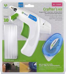 img 1 attached to 🎁 AdTech W Crafter's Gift Pack: Detailer Glue Gun, Clear Glue Sticks & Glue Runner - Unleash Creativity Now!