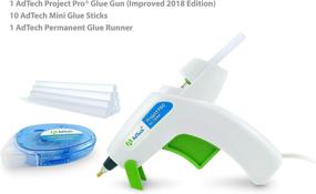 img 2 attached to 🎁 AdTech W Crafter's Gift Pack: Detailer Glue Gun, Clear Glue Sticks & Glue Runner - Unleash Creativity Now!