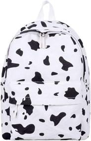 img 1 attached to 🎒 Editha Checkerboard Backpack: Ideal Schoolbag for Students