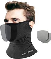 reusable washable breathable balaclava outdoor，black logo