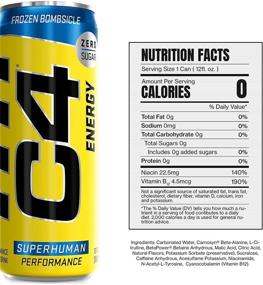 img 2 attached to C4 Carbonated Pre-Workout Energy Drink, Ideal for Both Men and Women