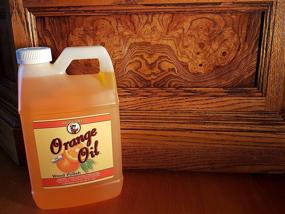 img 3 attached to Best Furniture Polish: Howard Orange Oil - 64 Ounce Half Gallon, Ideal to Clean Kitchen Cabinets and Restore Orange Wood Surfaces