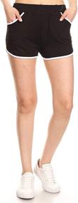 img 3 attached to 🩳 Mid-Rise Fashion Shorts with Pockets - Leggings Depot