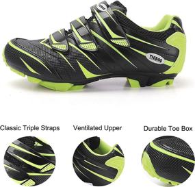 img 2 attached to MiFeloo Outdoor Mountain Cycling Compatible Men's Shoes for Athletic