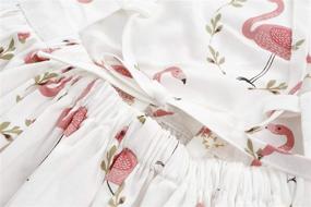 img 2 attached to Girls' Clothing: Summer Bandage Backless Floral Headband - enhance SEO