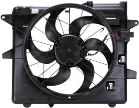 img 2 attached to 🔧 Enhanced Cooling Fan Assembly for Ford Mustang - TYC 621070 Radiator/Condenser