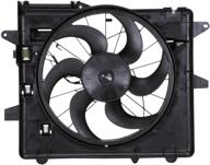 🔧 enhanced cooling fan assembly for ford mustang - tyc 621070 radiator/condenser logo