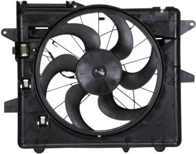 img 3 attached to 🔧 Enhanced Cooling Fan Assembly for Ford Mustang - TYC 621070 Radiator/Condenser